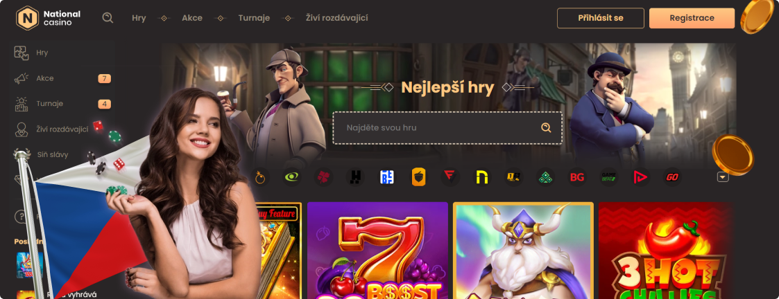 National Casino Horké Hry
